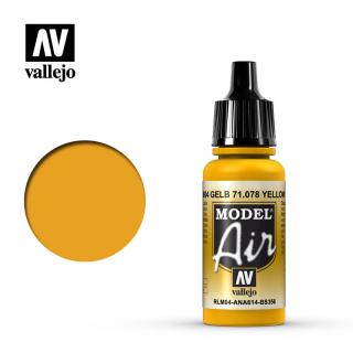 Vallejo Model Air - Yellow RLM04 17 ml