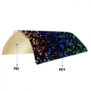 ZIFLEX - PEY Circle &amp; PEI tárgyasztal Bambu Lab X1 Series / P1P 3D nyomtatókhoz