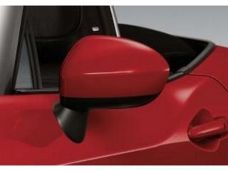 Abarth/Fiat 124 Spider Krytky zpětných zrcátek červené