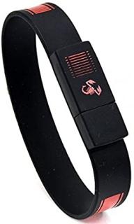Abarth flashdisk pásek černý 8GB