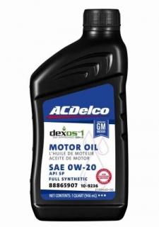 ACDelco Motorový olej Full Synthetic 0W-20 10-9326 (946ml)