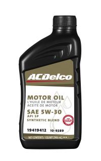 ACDelco Motorový olej Synthetic Blend 5W-30 10-9289 (946ml)