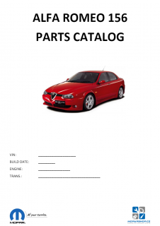 Alfa Romeo 156 Katalog dílů / Parts catalog