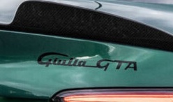 Alfa Romeo Giulia Nápis Giulia GTA