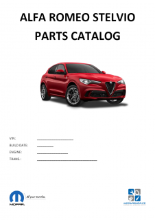 Alfa Romeo Stelvio Katalog dílů / Parts catalog