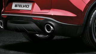 Alfa Romeo Stelvio Nástavec na zadní nárazník Matte Miron Grey bez tažného
