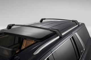 Cadillac Escalade / GMC Yukon / Chevrolet Suburban Balíček příčných střešních nosičů - černý