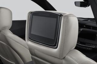 Cadillac XT4 Infotainment systém pro zadní sedadla s DVD přehrávačem - ve světle pšeničné kožence