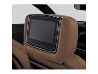Cadillac XT5 Infotainment systém pro zadní sedadla s DVD přehrávačem v kůži Maple Sugar