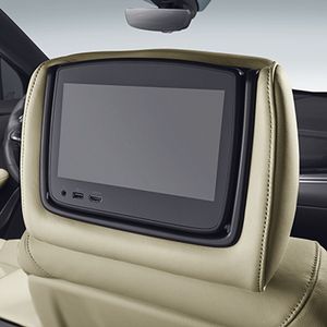 Cadillac XT6 Infotainment systém pro zadní sedadla s DVD přehrávačem v kůži Cirrus