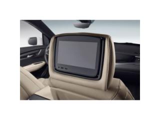 Cadillac XT6 Infotainment systém pro zadní sedadla s DVD přehrávačem v kůži Maple Sugar