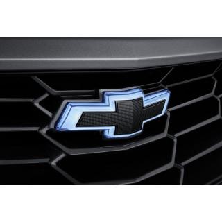 Chevrolet 6.gen Přední osvětlený emblém bowtie v černé barvě