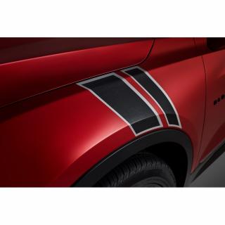 Chevrolet Blazer Balíček nálepek Fender Hash Mark v černé barvě