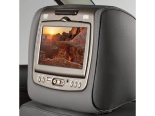 Chevrolet / Cadillac Escalade / Escalade ESV, GMC Yukon/ XL Infotainment systém pro zadní sedadla s DVD přehrávačem v kůži - šedý