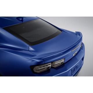 Chevrolet Camaro 6.gen Sada spoilerů křídla s vysokým křídlem v modré metalíze Riverside Blue