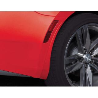 Chevrolet Camaro 6.gen Zadní ochranné kryty v červené barvě