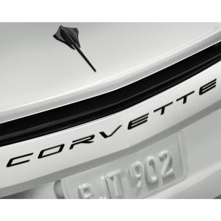 Chevrolet Corvette C8 Nápis Corvette na zadní nárazník karbon
