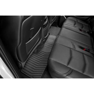 Chevrolet Jednodílná podlahová rohož Premium do každého počasí pro druhou řadu sedadel v černé barvě s dezénem terénních pneumatik