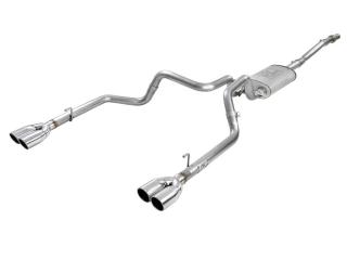 Chevrolet Silverado 1500, GMC Sierra 1500 Vulcan Series 3 IN to Dual 2-1/2 IN 304 Stainless Steel Cat-Back Exhaust System