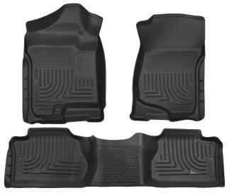 Chevrolet Silverado 1500 Sada gumových koberců černá HSL98211