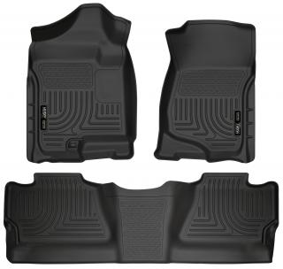 Chevrolet Silverado 1500 Sada gumových koberců černá