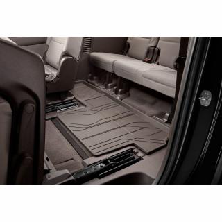 Chevrolet Suburban 12.gen Interlocking Premium All-Weather Floor Liner pro třetí řadu sedadel v barvě Very Dark Atmosphere (pro modely s lavicí ve…