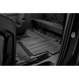 Chevrolet Suburban 12.gen Interlocking Premium All-Weather Floor Liner pro třetí řadu sedadel v černé barvě Jet Black (pro modely s lavicí ve druhé…