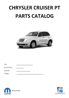 Chrysler Cruiser PT  Katalog dílů / Parts catalog