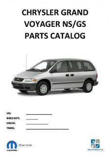Chrysler Grand Voyager NS/GS Katalog dílů / Parts catalog