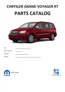 Chrysler Grand Voyager RT  Katalog dílů / Parts catalog