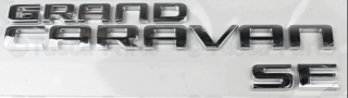 Chrysler Grand Voyager RT Nápis Gran Caravan SE