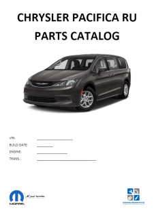 Chrysler Pacifica RU Katalog dílů / Parts catalog