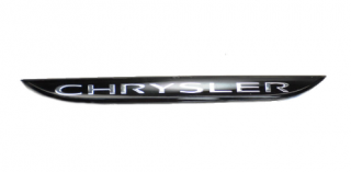 Chrysler Pacifica RU Nápis Chrysler černý/stříbrný