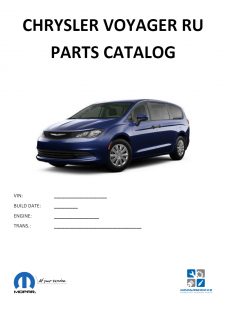 Chrysler Voyager RU Katalog dílů / Parts catalog