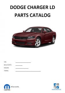 Dodge Charger LD Katalog dílů / Parts catalog