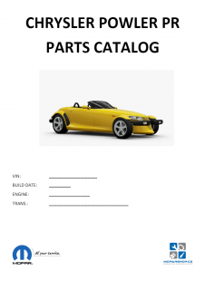 Dodge Powler PR Katalog dílů / Parts catalog