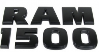 Dodge RAM 1500 DS Nápis RAM 1500 černý Left M17
