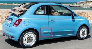 Fiat 500 Znak 500 boční pravý