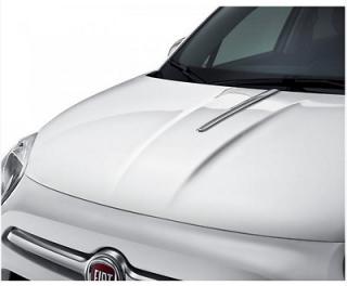 Fiat 500X Lišta na kapotu v lesklém chromu