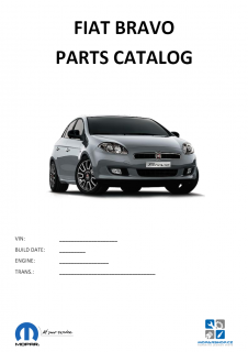 Fiat Bravo Katalog dílů / Parts catalog