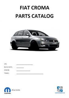 Fiat Croma Katalog dílů / Parts catalog
