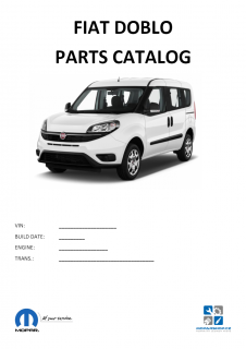 Fiat Doblo Katalog dílů / Parts catalog