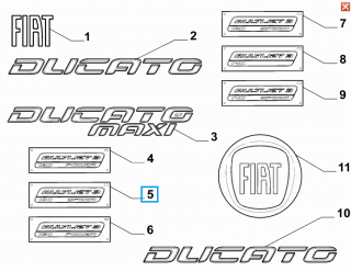 Fiat Ducato Znak Multijet 3 180 Speed