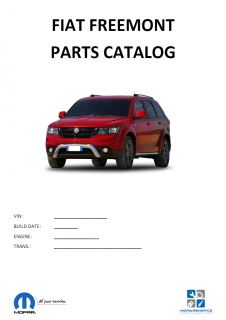 Fiat Freemont Katalog dílů / Parts catalog