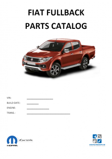 Fiat Fullback Katalog dílů / Parts catalog