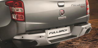 Fiat Fullback Zadní parkovací senzory, bez zadního stupátkového nárazníku