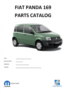 Fiat Panda 169 Katalog dílů / Parts catalog