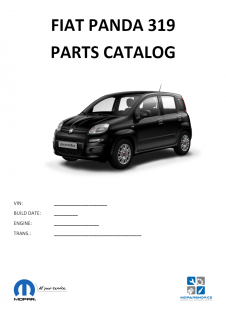 Fiat Panda 319 Katalog dílů / Parts catalog
