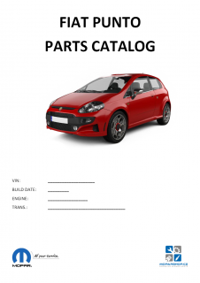 Fiat Punto Katalog dílů / Parts catalog
