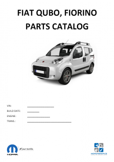 Fiat Qubo, Fiorino Katalog dílů / Parts catalog
